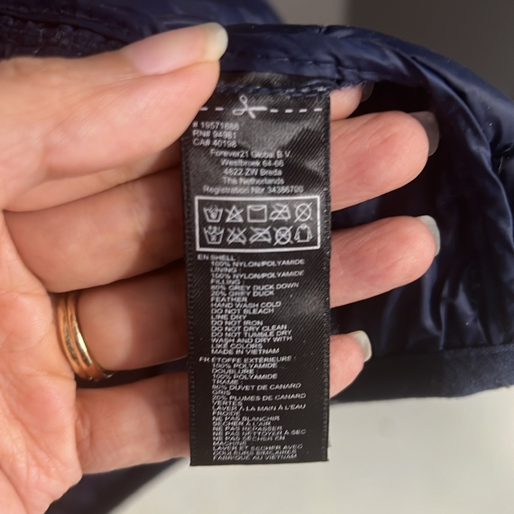 Women Duck Down puffer Jacket Forever 21 - Picture 9 of 11